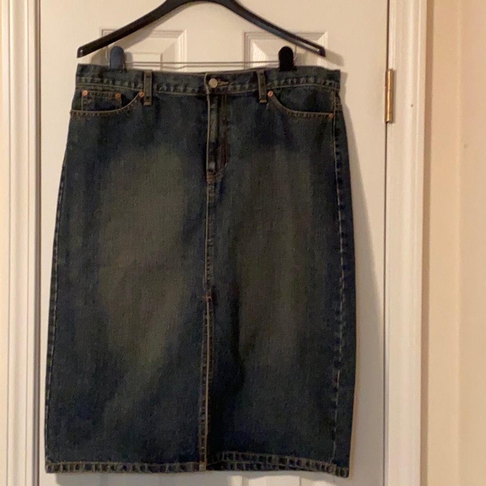 Women’s denim skirt, size 14